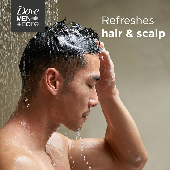 Dove Men+Care 2 in 1 Shampoo and Conditioner Fresh & Clean for Clean Hair Shampoo and Conditioner for Stronger, Healthy Hair Everyday 31 Oz