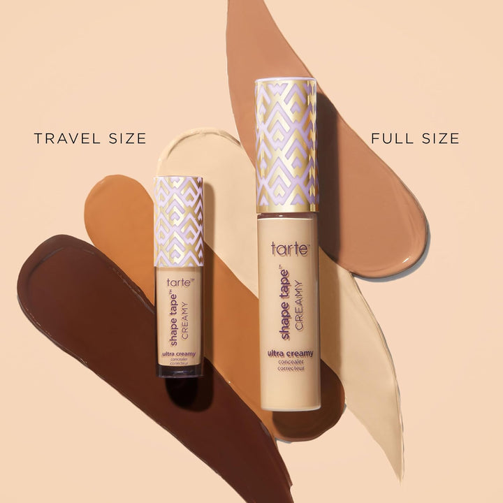 Tarte Shape Tape Creamy Concealer – Full-Coverage, Hydrating, Natural Matte Finish Formula for under Eye, Dark Circles, Fine Lines, Redness, Dermatologist-Tested, Vegan, Cruelty-Free