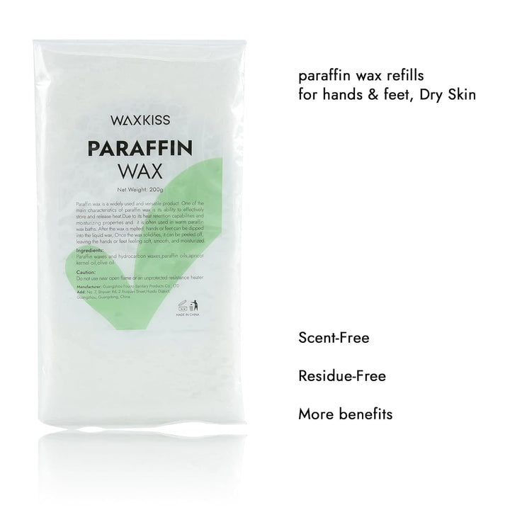 Paraffin Wax Refills for Paraffin Baths, 6 Packs Unscent Paraffin Wax for Hand and Feet Hydration and Moisturizing