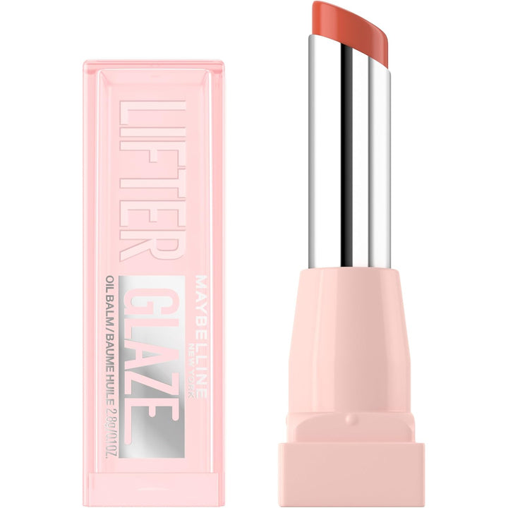 Lifter Glaze Oil Balm with Hyaluronic Acid and Hydrating Oil Blend, Lip Balm with 24Hrs of Smooth, Moisturizing Shine, Berry Haze (Sheer Cool Mauve)