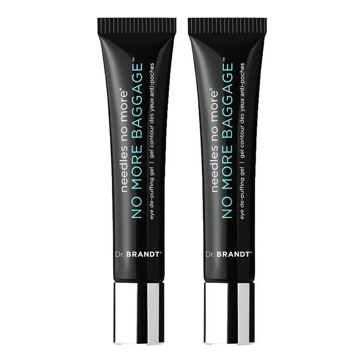 Needles No More, No More Baggage - Minimizes Under-Eye Bags, Puffiness & Dark Circles - 0.5 Oz