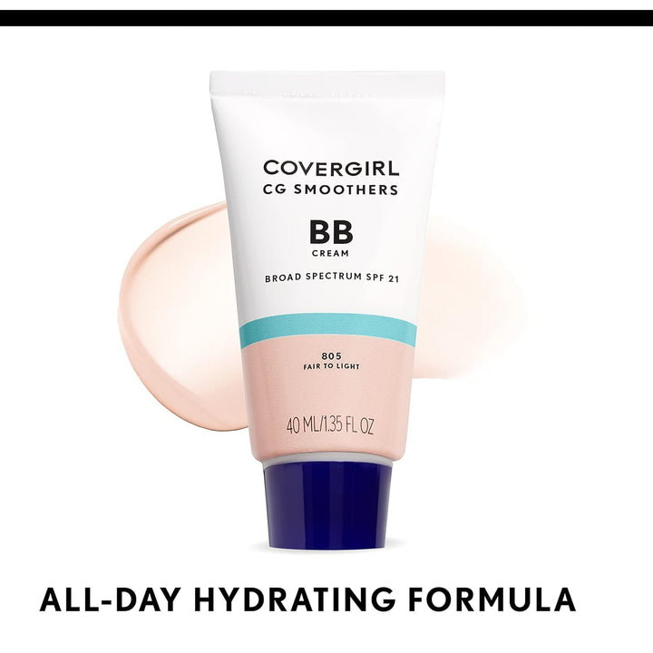 Smoothers Lightweight BB Cream, 1.35 Fl Oz, Light to Medium Skin Tones, Bb Cream with SPF, Bb Cream Foundation, Improves Skin Elasticity, Blends Effortlessly with Skin Tone, Lightweight Formula