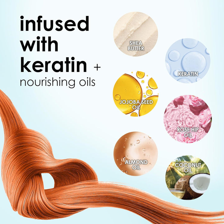 Color + Clenditioner 3-In-1 Color-Depositing Conditioner, Gently Cleanses & Conditions, Semi-Permanent Hair Color, 23 Shades, 12 Fl Oz