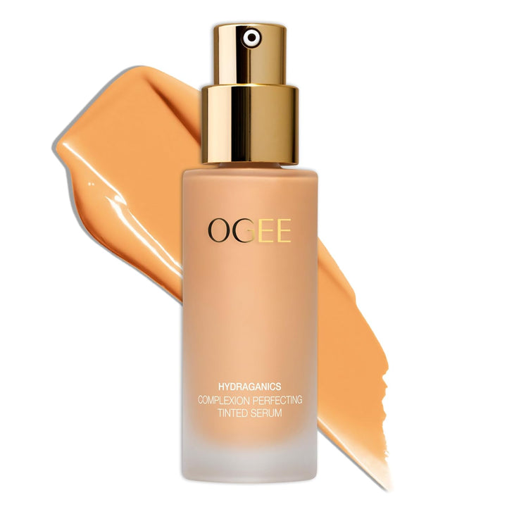 Complexion Perfecting Liquid Foundation - Lightweight Tinted Moisturizer for Face (Linden 1.25N - Light Beige, Neutral Undertone) - with Vitamin C & Jojoba Oil - Certified Organic & Made in USA