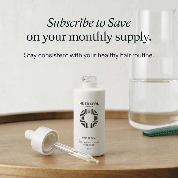 Women'S Hair Serum, Supports Visibly Thicker and Stronger Hair, Vegan, Lightweight and Fast-Absorbing