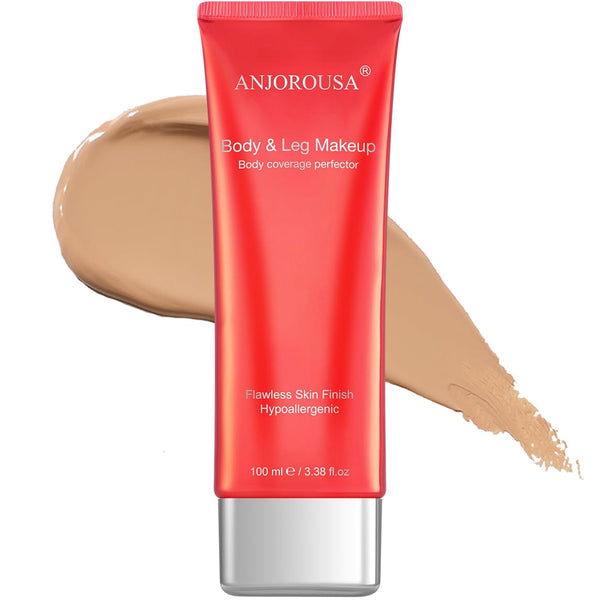 Body Coverage Perfector - Tattoo Cover up Makeup,Body Foundation,Waterproof No Transfer Leg & Body Makeup (Natural)