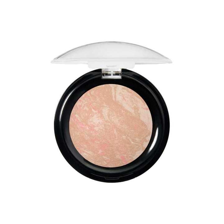 Award-Winning Baked Balance-N-Brighten Color Correcting Powder Foundation - Medium - Buildable Light to Medium Coverage - Demi-Matte Natural Finish