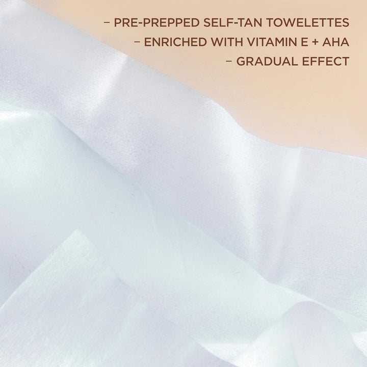 Sublime Bronze Self Tanning Towelettes, Streak-Free, Natural Looking Tan, 6 Ct