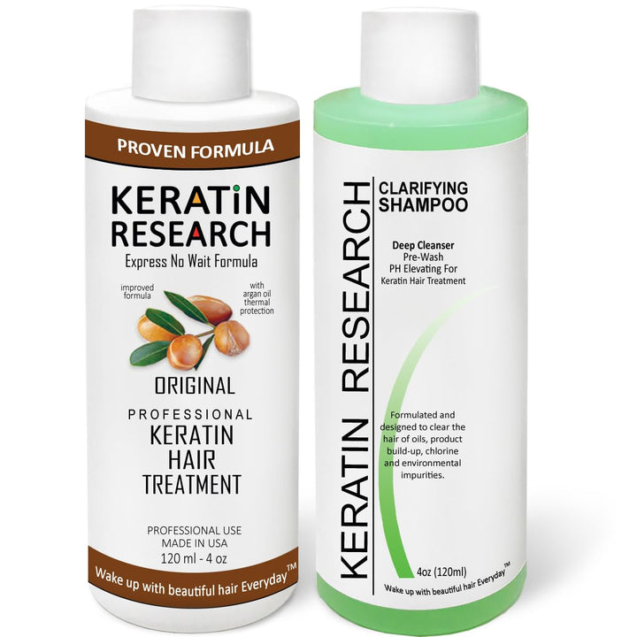 Brazilian Keratin Hair Treatment Straightening Complex Blowout LONG Lasting Organic Natural Results with Argan Oil Keratina Brasilera