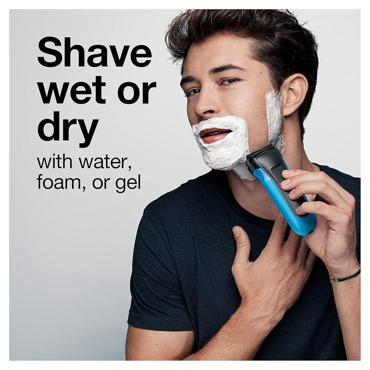 Electric Razor for Men, Series 3 310S Electric Foil Shaver, Rechargeable, Wet & Dry