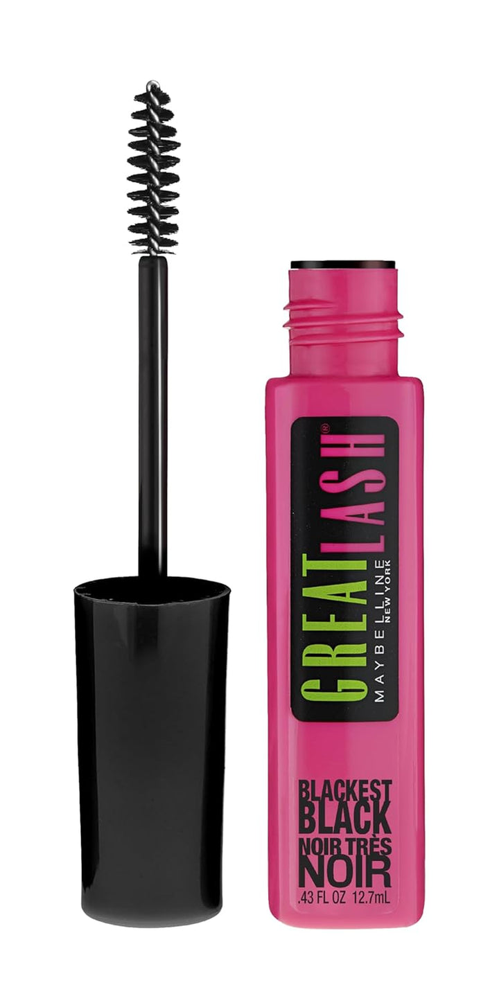 Great Lash Clear Mascara, Conditioning Formula for Lashes and Eyebrows for a Natural Eye Makeup Look, 1 Count