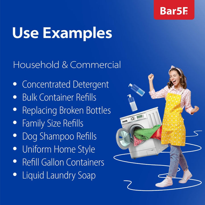 Pump Bottle 32-Ounce 1-Liter Empty for Shampoo Conditioner Body Wash Lotion Bpa-Free Crystal-Clear (Pack of 1)