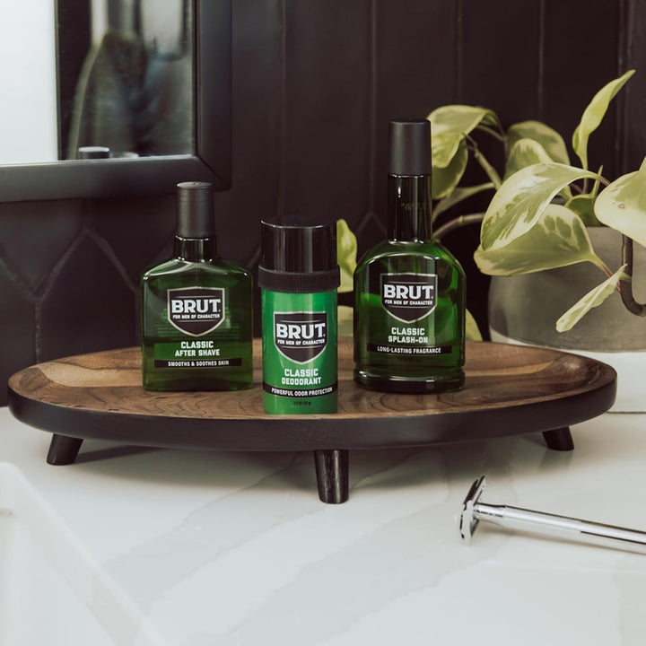 Classic after Shave for Men - Absorbs Quickly to Clean and Tone Skin for a Refreshing Feel - Mens Aftershave with Iconic Masculine Scent - 5 Oz