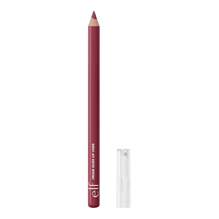 Cream Glide Lip Liner, Highly-Pigmented Pencil for Shaping & Sculpting Lips, Semi-Matte Finish, Vegan & Cruelty-Free, Mauve Aside