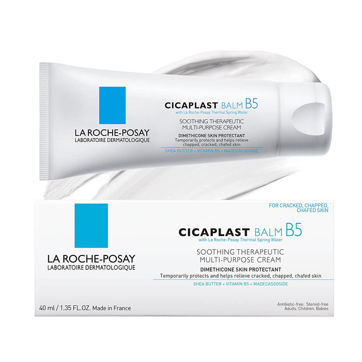Cicaplast Balm B5, Healing Ointment and Soothing Therapeutic Multi Purpose Cream for Dry & Irritated Skin, Body and Hand Balm, Baby Safe, Fragrance Free