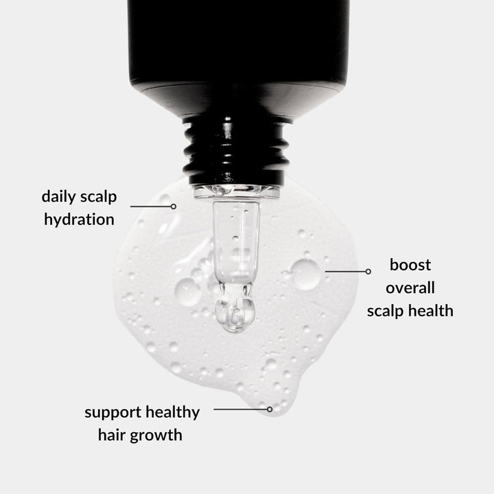 - Healthy Scalp Serum Growth Hair Activator, Turmeric & Basil Extracts for Deep Moisturizing and Thicker Full Hair, Vegan, 50Ml