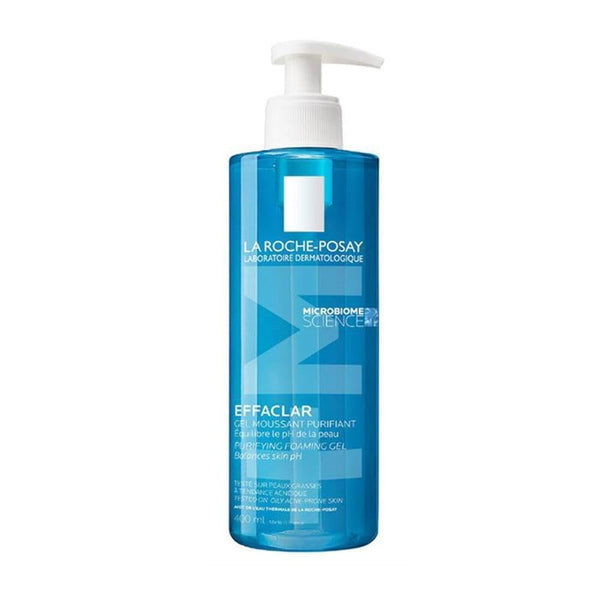 La Roche-Posay Effaclar Purifying Foaming Gel Cleanser for Oily Skin, with Zinc Pidolate to Remove Excess Oil, Alcohol Free & Oil Free, Face Wash for Oily Skin, Dermatologist & Sensitive Skin Tested​