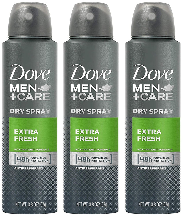 Men + Care Dry Spray Antitranspirante, Clean Comfort 3,8 Oz (2 Pack)