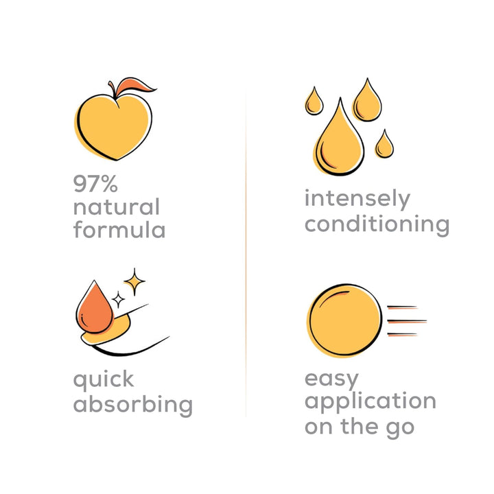 Nail Care, Apricot Cuticle Oil and Nail Treatment, 8-Free Vegan, on a Roll, 0.46 Fl Oz