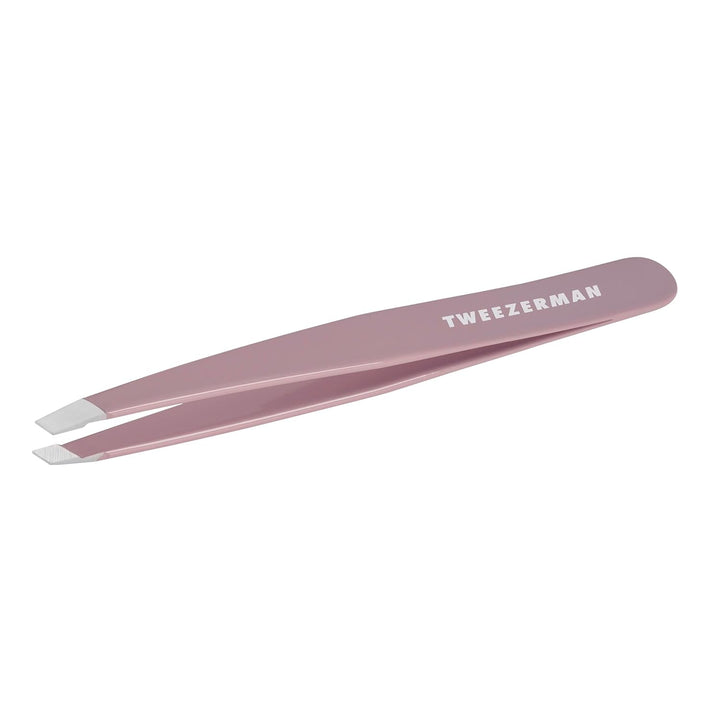 Exclusive Evening Blue Slant Tweezer - Hair Removal Tweezers, Stainless Steel