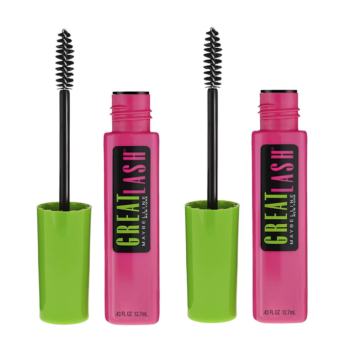 Great Lash Clear Mascara, Conditioning Formula for Lashes and Eyebrows for a Natural Eye Makeup Look, 1 Count