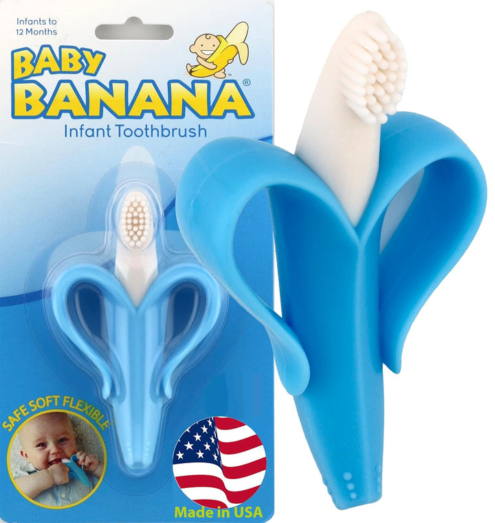 the Original, Banana Brush, Made in USA, Toddler Toothbrush, Family-Owned Business