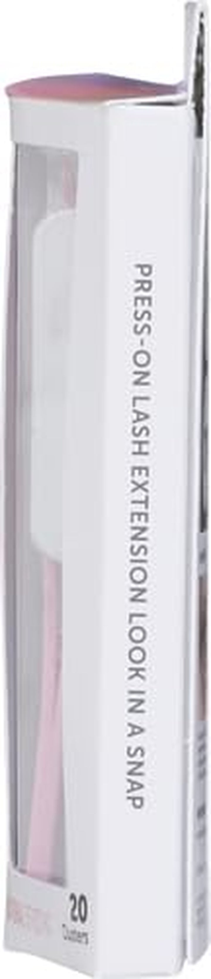 KISS  Falsies Press on Self Adhesive Eyelashes, 12Mm-14Mm Natural Volume Press on Lashes, Black, No Glue Needed, Invisible Band, 20 Lash Clusters & Non-Stick Applicator - Natural