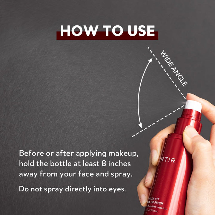 Mask Fit Make-Up Fixer | 24H Transfer-Resistant Lightweight Non-Greasy Makeup Setting Spray 2.7 Fl Oz
