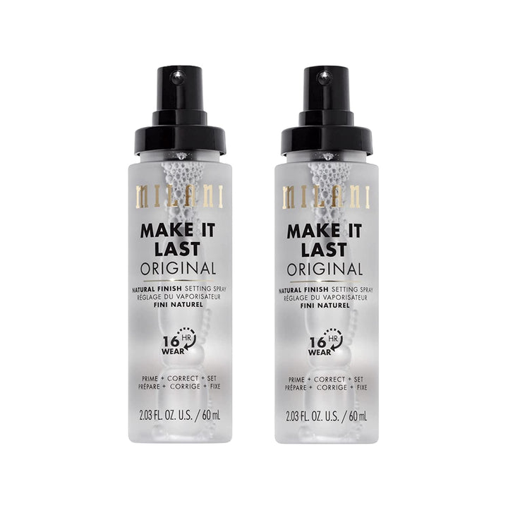 Setting Spray + Primer, Make It Last Original - Natural Finish with Niacinamide for Hydration, Setting Spray for Makeup and Face Primer, 3-In-1 Prime + Hydrate + Set, 2.03 Fl. Oz