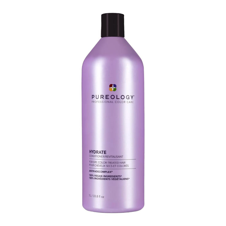 Hydrate Conditioner - for Dry or Color Treated Hair, Nourishing Conditioner to Restore Moisture and Seal in Hydration, Vegan