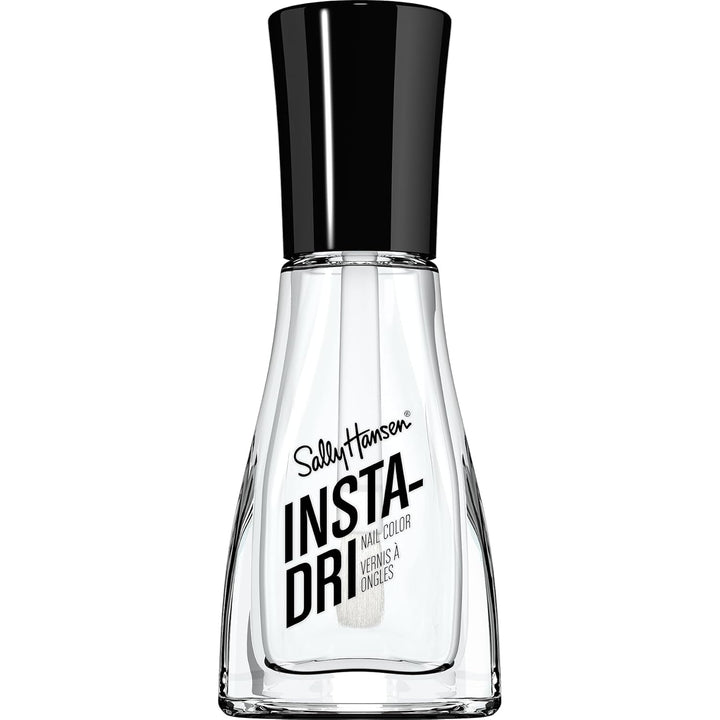 Insta-Dri, Back to Black, Quick Dry, Long Lasting, Opaque, Shinyblack Nail Polish