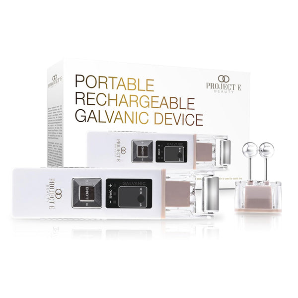Portable Rechargeable Galvanic Device | Skin Care Reduce Wrinkles Skin Tightening Firming Fine Lines Desincrustation Deep Pore Cleansing Rejuvenation Device