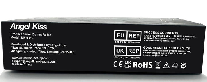 Derma Roller for Face and Body -  4 in 1 Titanium Microneedling Roller Kit Micro Needle Microneedle Roller, 300 and 720 Needles 0.25Mm,1200 Needle 0.3Mm, Microdermabrasion Roller Men Women