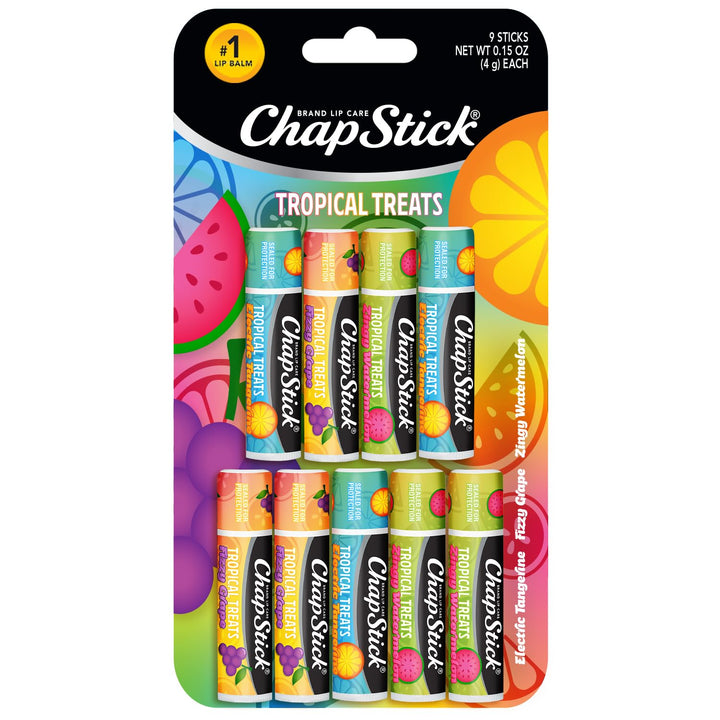 Classic Skin Protectant Flavored Lip Balm Tube, Cherry Flavor, 0.15 Ounce (Pack of 3)
