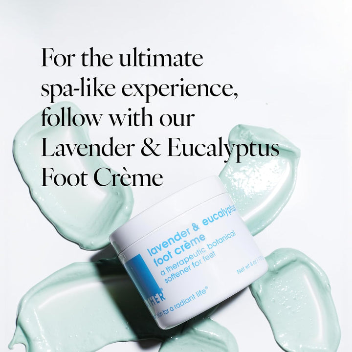 Foot Scrub with Pumice Stone - Gentle Exfoliating Foaming Foot Scrub for Skin - Cracked Heel Repair for Smooth, Soft Feet - Pedicure Foot Spa | 4 Oz