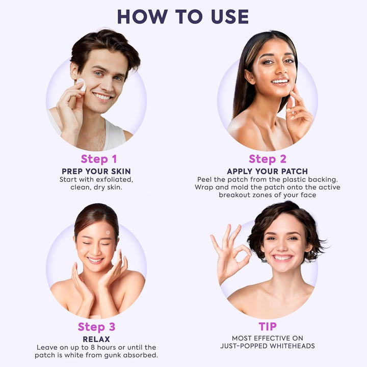 330 CT Pimple Patches for Face W/Salicylic Acid, Tea Tree Oil & Calendula Oil - Four Sizes - Pimple Patch, Hydrocolloid Patch, Acne Patches for Face