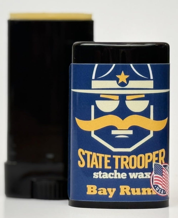 Mustache Wax - Medium Hold - Citrus Scent - One Ounce Tin