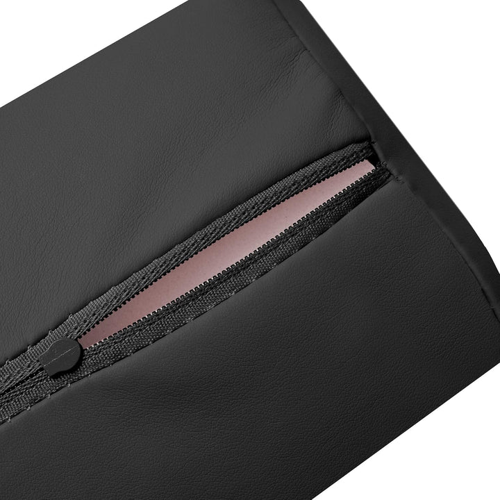 Half round Neck Massage Table Bolster Pillow Pad - 13 X 6 X 3 Inch - Black