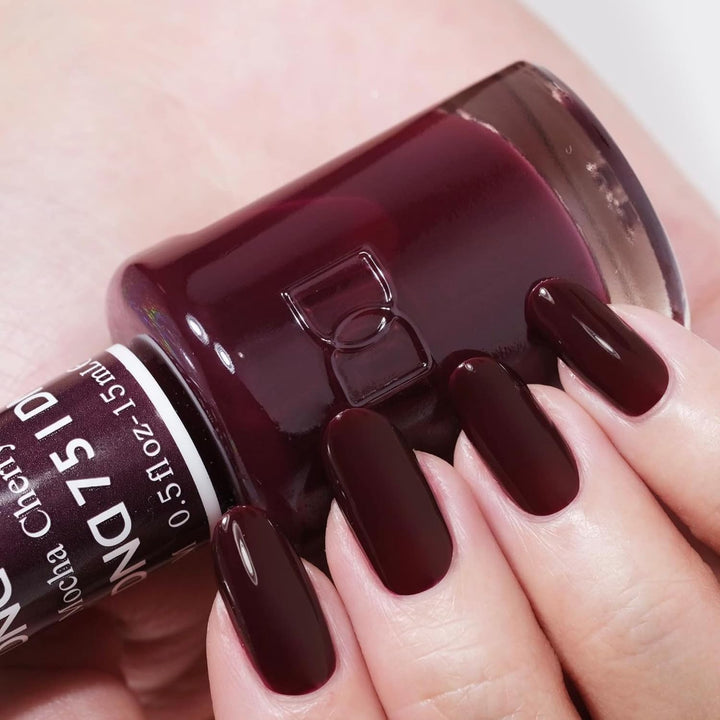 DND Gel Polish Set, Brown Collection, UV/LED Gelpolish and Air Dry Nail Lacquer, Matching Chip-Free Polish Duo, 0.5 Fl Oz Each