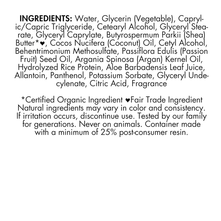 Beard Conditioner, Full Beard Detangler for Full Beards, Maracuja Oil and Shea Butter, Paraben Free, 4 Oz