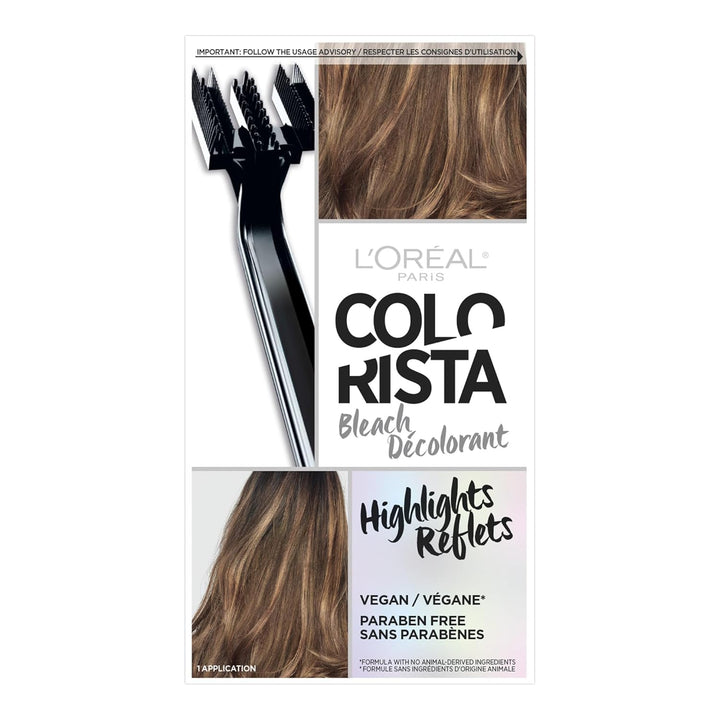 Colorista Hair Bleach, Highlights Hair Color Kit, 1 Hair Bleach Kit