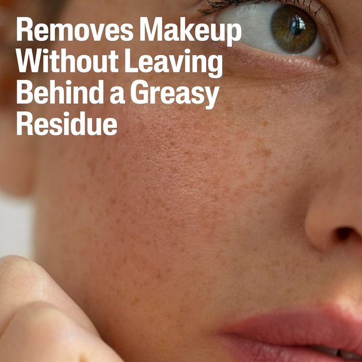 Gentle Waterproof Makeup Remover, Oil-Free Formula Suitable for Sensitive Skin, 6.0 Fluid Ounce