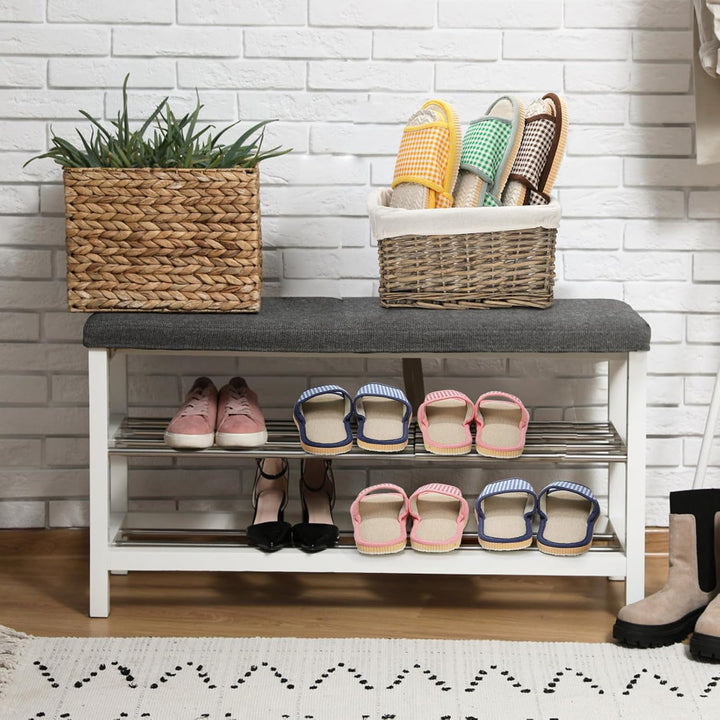 10 Pairs Washable House Slippers for Guests, Disposable Indoor Slipper with Thick Sole, Non Slip Open Toe Slipper, Spa Slipper Bulk for Home, Hotel, Bedroom, Travel, Unisex Universal Size