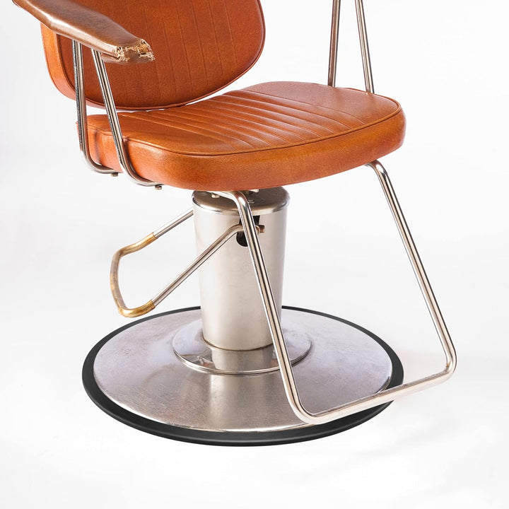 22.8 Inch/ 58Cm Salon Equipment Barber Salon Styling Chair Hydraulic Base Ring Gasket for Protecting Tile Floor Wood Floor, Preventing Hair from Hiding