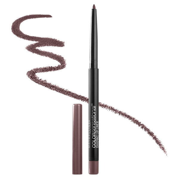 Color Sensational Shaping Lip Liner with Self-Sharpening Tip, Gone Griege, Nude, 1 Count