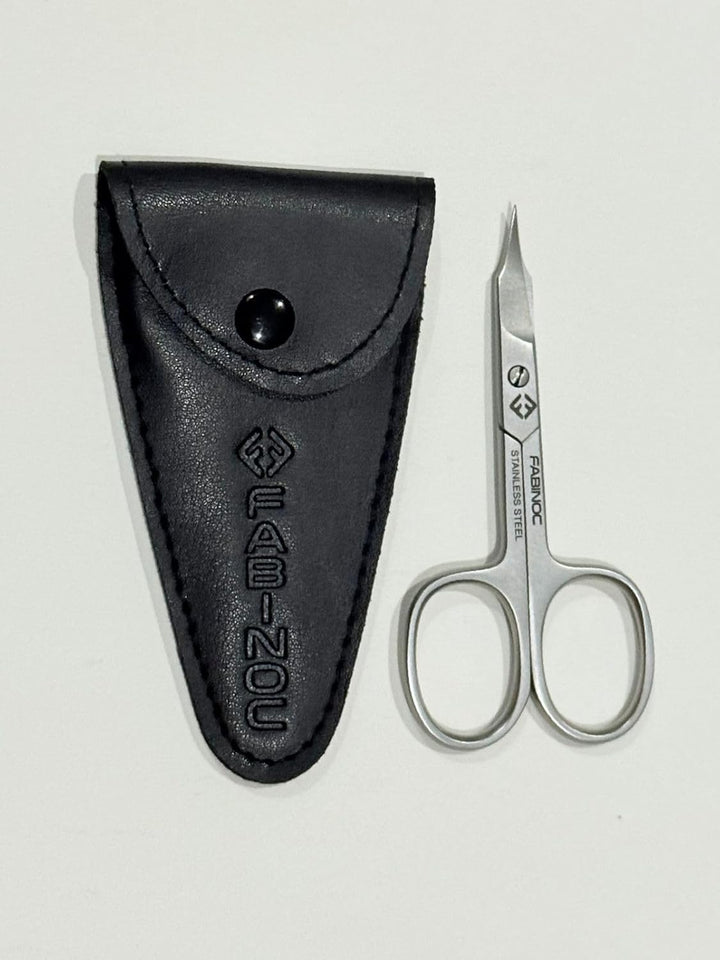 Curved Nail Scissors for Women & Men – German Quality Stainless Steel – Small Manicure Pedicure Scissors for Fingernail, Toe Nail, Eyebrows & Mustache