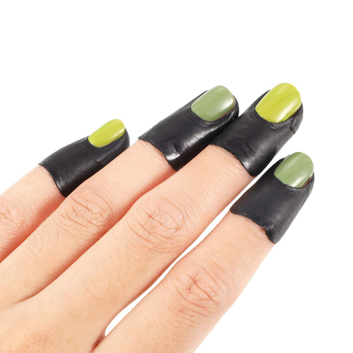 120 Pcs Nail Polish Protector for Fingers, U Shape Peel off Nail Polish Finger Guards Barrier Stickers Cuticle Protector for French Tip Art DIY Stamping Painting Manicure