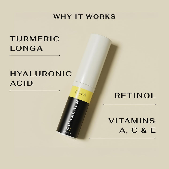 balm™ – Eye Balm with Turmeric and Retinol for Puffy Eyes & Dark Circles – Vegan