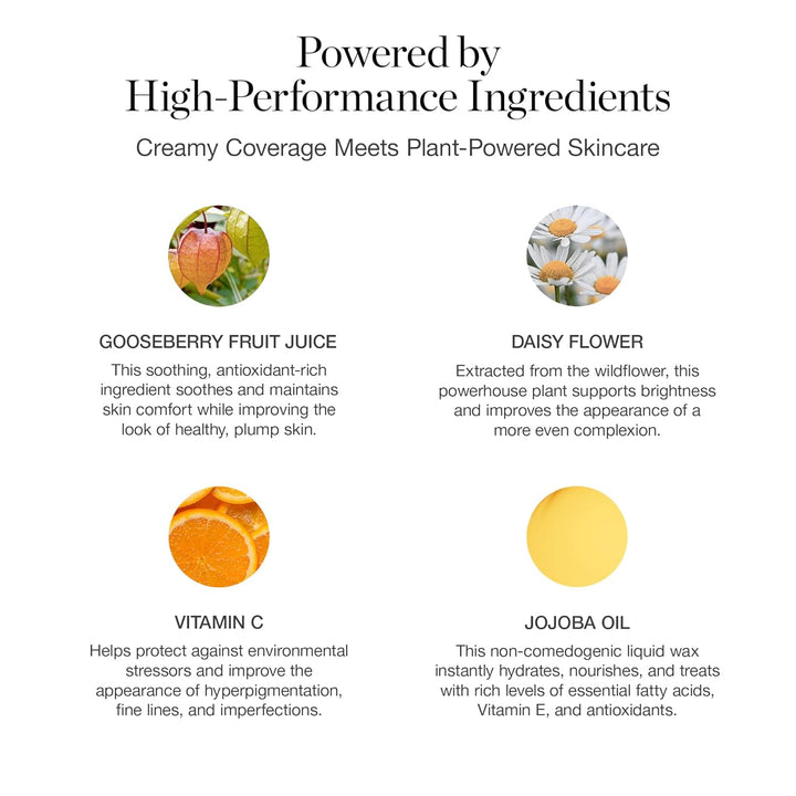 Complexion Perfecting Liquid Foundation - Lightweight Tinted Moisturizer for Face (Linden 1.25N - Light Beige, Neutral Undertone) - with Vitamin C & Jojoba Oil - Certified Organic & Made in USA