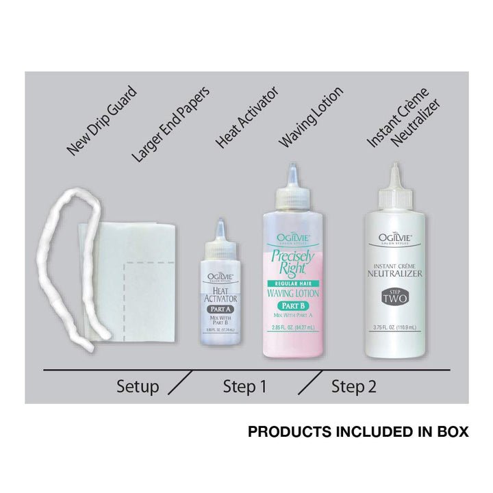 Salon Styles Home Perm the Original - for Color Treated, Thin, or Delicate Hair - 1 Application